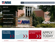 Tablet Screenshot of naarosen.com